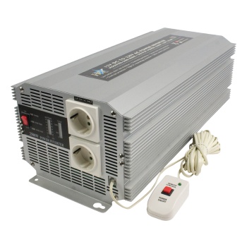 Power Inverter Modified Sine Wave 12 Vdc - Ac 230 V 2500 W F (cee 7/3), HQ