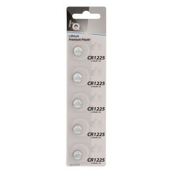 Lithium Button Cell Battery Cr1225 3 V 5-blister, HQ