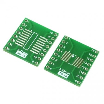 Mikroskeemi adapter SSOP16, SOP16 - DIP16