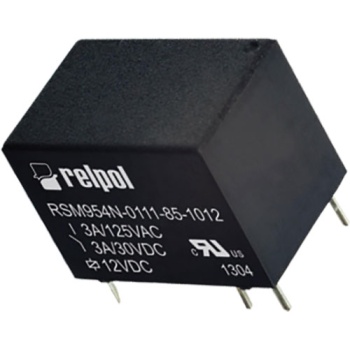 Relay, electromagnetic, spdt, ucoil:5vdc, 3a/125vac, 3a/30vd