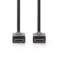 HDMI 1.4 19P-19P cable 20m gilded tips, AWG28, Black