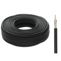 Coaxial cable 50R RG58 copper, Black
