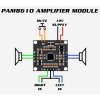 Mini Sound amplifier module 2*10W Class D