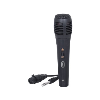 Dünaamiline mikrofon must XLR-6.3mm 2.8m juhe Trevi