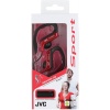 Wired headphones for sports red-black 1.2m JVC
