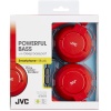 JVC Big headphones with microphone 30mm 0.5W 1.2m Red