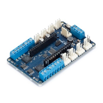 Arduino MKR to control servo, DC, and stepper motors