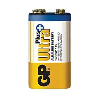 Battery 9V E-block, LF622 GP Alkaline Ultra Plus