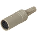 8-DIN socket for cable Hirschmann
