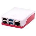 Коробка для Raspberry Pi 4B Бело/красная