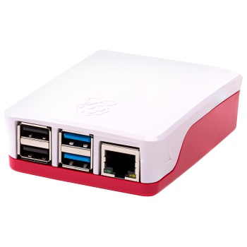 Karp Raspberry Pi 4B valge/punane