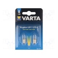 Incandescent Lamps 2pcs 4.8V 750mA P13.5S Varta