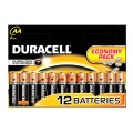 Батарейки AA 12шт LR6 1.5V Duracell Basic