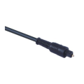 Optical cable TOSLINK 1m, standard PVC Black