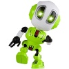 Robot doll, repeats words, application management on the phone