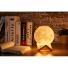 Meeleolu valguspall "Kuu" 15cm 7-värvi