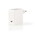 Charger USB-C socket Power Delivery 60W 3A, White