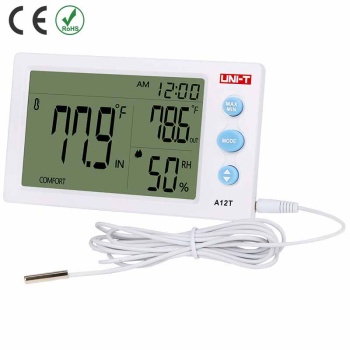 Thermometer/hygrometer in/out 0C...+50C/-50C...+70C Uni-T