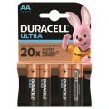 Battery AA LR6 1.5V Duracell Ultra 4pcs