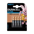 ₿atteries AAA LR3 1.5V Duracell Ultra 4pcs