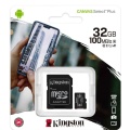 Mälukaart 32GB Micro SD Class 10 Kingston Canvas Select Plus