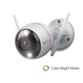 EZVIZ  C3W Color Night Vision Outdoor camera 2MP, 2.8mm, IR Wi-Fi & Rj45