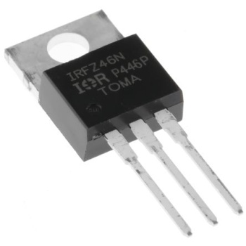 IRFZ46NPBF n-mosfet, 55V, 46A, TO220