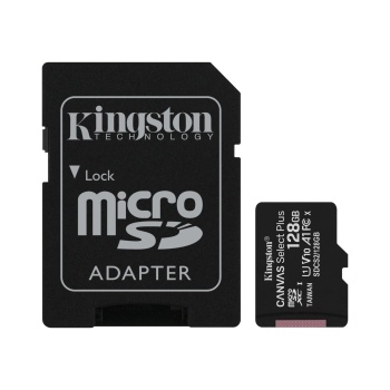 Mälukaart 128GB Micro SD Class10 Kingston Canvas Select Plus