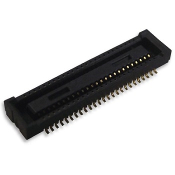 HIROSE(HRS) - DF40C-50DS-0.4V(51) - Stacking Board Connector, DF40 Series, 50 Contacts, Receptacle, 0.4 mm, Surface Mount, 2 Rows