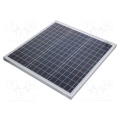 Солнечная панель поликристаллическая 40W 18.2V 2.34A 540*510*25mm
