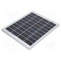 Solar panel polycrystalline 20W 18.2V 1.18A 435*356*25mm