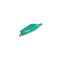 Alligator terminal/clamp isolated 51/60mm Green