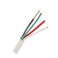 Security alarm cable Halogen-free 4x0.22mm2 White
