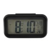 Table clock,calendar and temperature, Black 3xAAA