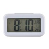 Table clock,calendar and temperature, White 3xAAA