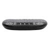 Juhtmevaba klaviatuur puutepaneeliga must USB dongliga KB5605 5605