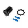 USB paneeli adapter autosse 12-24V QC3.0 5V/9V/12V 3A