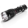 Pocket torch 10W 800lm 18650 battery, USB, with bicycle attachment