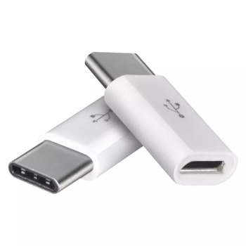 USB-C 3.1 pistik - USB 2.0 B Micro pesa üleminek 2-pakk