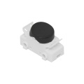 Button switch PP10 250V 2A, with bolts Black