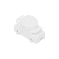 Button switch PP10 250V 2A, with bolts White