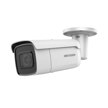 Hikvision AcuSense 8MP Уличная трубчатая IP камера 2.8mm (110.7°) с фиксированным обьективом Белая