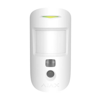Motion detector with a photo camera to verify alarms.
