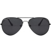 Sunglasses polaroid black US politsei K&M bag and box