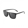Солнечные очки полароид чёрные K&M с чехлом и коробкой