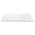 Raspberry Pi 400 UK klaviatuuris valge 1.8GHz 4GB RPI400-UK