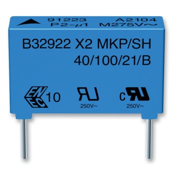 Kondensaator 15 µF, X2, B3292  EPCOS - B32926D3156K000