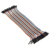 Jumper wires/cable for the breadboard 40pc socket/socket 20cm 2.54mm
