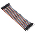 Jumper wires/cable for the breadboard 40pc plug/plug 20cm 2.54mm