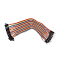Jumper wires/cable for the breadboard 40pc plug/socket 20cm 2.54mm